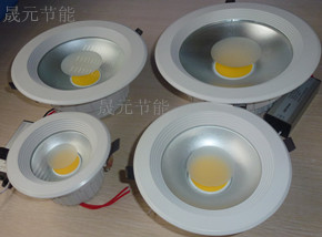 内置电源筒灯配件，COB内置电源筒灯外壳