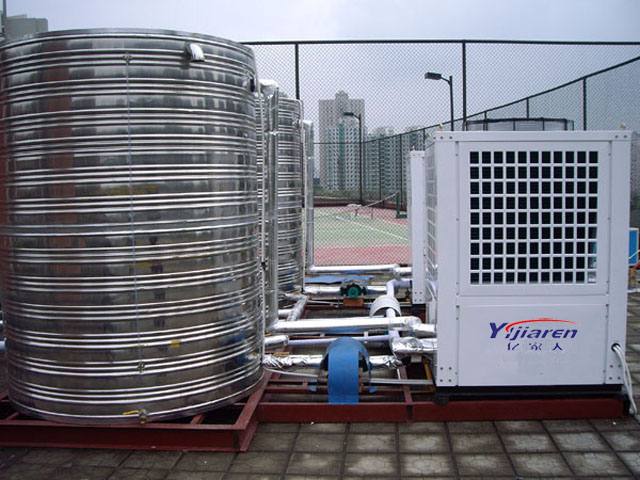 江苏欧贝空气能游泳馆工程获无锡新浪小学好评