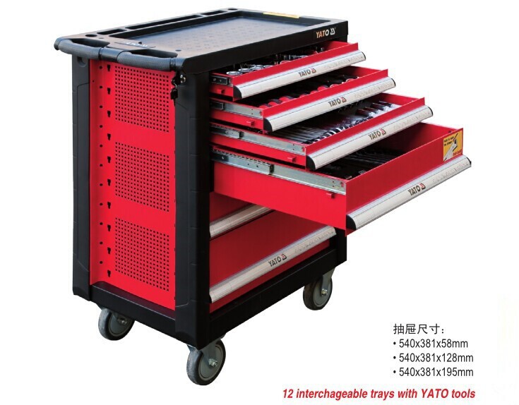 直销易尔拓YATO 177件套工具车托盘组套YT-5530