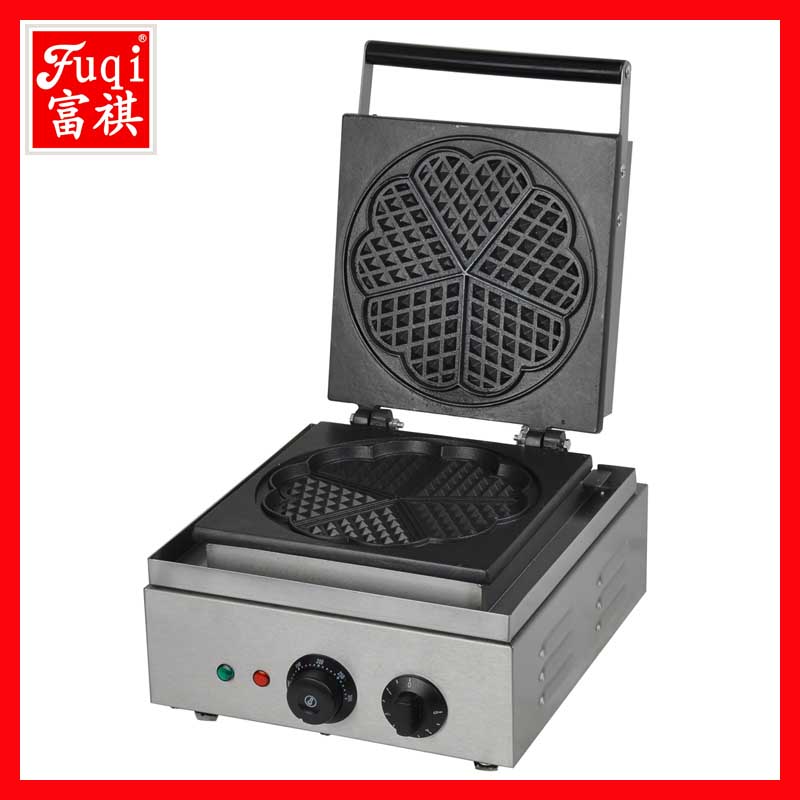 富祺心型华夫炉松饼机厂家价格批发 质量非常好 价格便宜