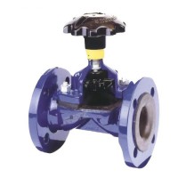 进口搪玻璃隔膜阀 酸碱 盐类 搪瓷隔断阀 RETZ品牌