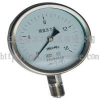 不锈钢膜盒压力表厂家,价格