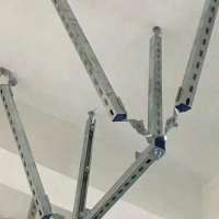 本色金属抗震支架_通风管道配件_桥架抗震支架